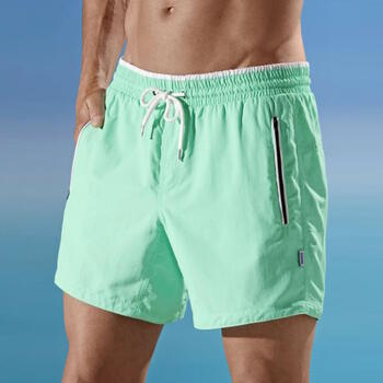 Bomain David Vert Maillot de Bain pour Homme