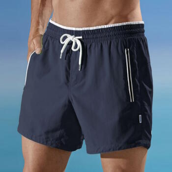 Bomain David Bleu Marine Maillot de Bain pour Homme