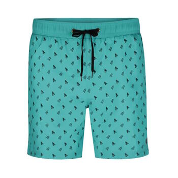  DJ DutchJeans Lobster Vert/Print Maillot de Bain pour Homme