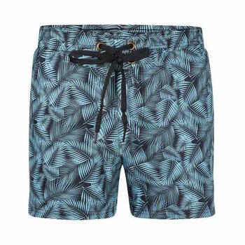  DJ DutchJeans LEAFS Bleu/Print Maillot de Bain pour Homme