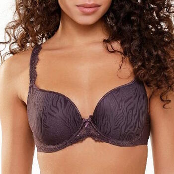 LingaDore Quotidien Uni Fit Marron/Print Soutien-Gorge Rembourré
