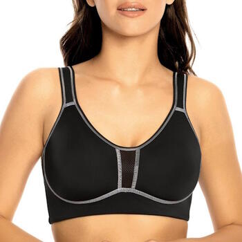 Viania 101470 Noir Soutien-Gorge de Sport