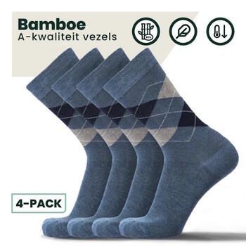 Bamboosa Steve Jeans Bleu Chaussettes