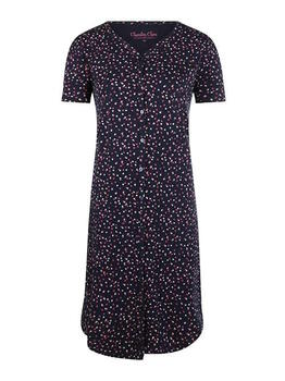 Charlie Choe Bright Days Bleu Marine/Print Chemise de Nuit