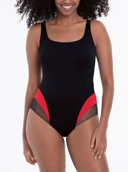 Maillots de bain Rosa Faia Elina Noir/Rouge Maillot de Bain