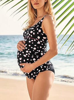 Maillots de bain Anita Hatutu Noir/Print Maillots de bain de maternité