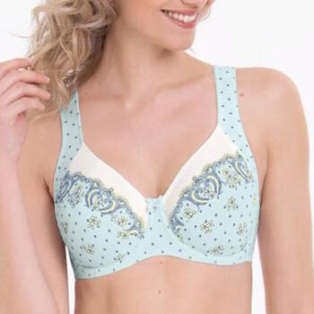 Anita Belvedere Bleu/Print Soutien-gorge sans forme