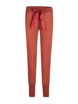 Charlie Choe Flower Power Rouge Pantalon de Pyjama