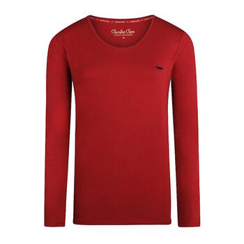 Charlie Choe Flower Power Rouge Chemise de nuit