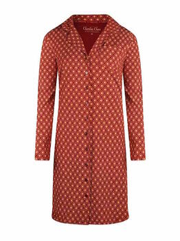 Charlie Choe Flower Power Rouge/Print Chemise de Nuit