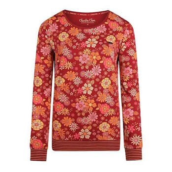Charlie Choe Flower Power Rouge/Print Chemise de nuit
