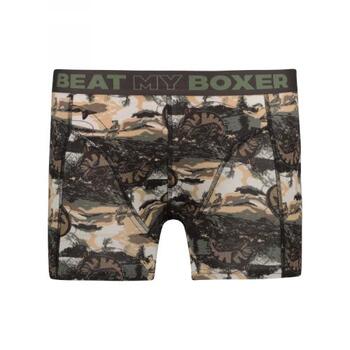 Battre mon boxeur No Kill Fishing Marron/Print Boxer