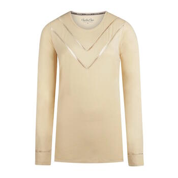 Charlie Choe Funky Nights Ivoire Chemise de nuit