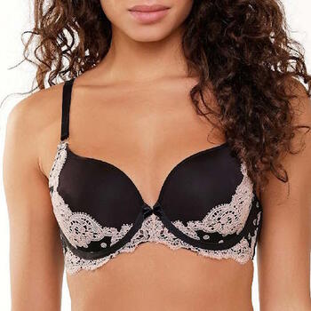 LingaDore black and cream Noir Soutien-Gorge Rembourré