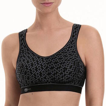 Anita Active Extreme Control Noir/Print Soutien-Gorge de Sport