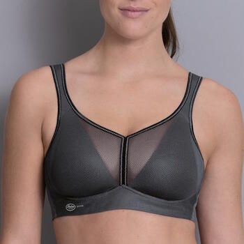 Anita Active Air Control Deltapad Anthracite Soutien-Gorge de Sport