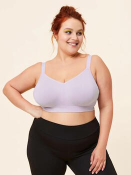 Sucre d'orge Basic Lavande Soutien-Gorge sans Armatures en Dentelle