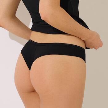 Lisca Happyday Noir Slip Brésilien
