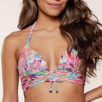 Plage de LingaDore Shine bright Multicolore/Print Haut de Bikini Préformé