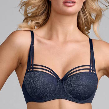 Marlies Dekkers Dame de Paris Bleu Marine Soutien-Gorge Rembourré