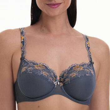 Rosa Faia Colette Gris Soutien-gorge sans forme