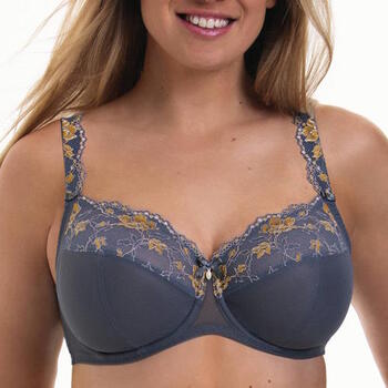 Rosa Faia Colette Gris Soutien-gorge sans forme