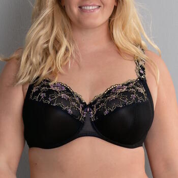 Rosa Faia Colette Noir Soutien-gorge sans forme