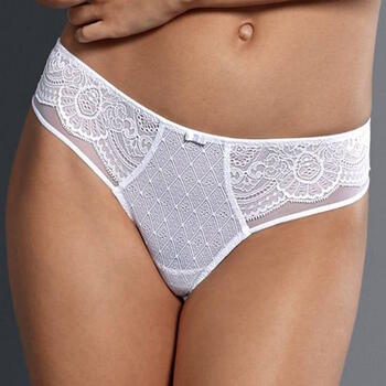 Rosa Faia Selma Blanc Slip Brésilien