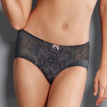 Rosa Faia Fleur Anthracite Haut Slip