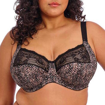 Elomi Morgan Noir/Print Soutien-gorge sans forme