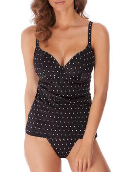 Freya Swim Jewel Cove Noir/Print Tankini Top