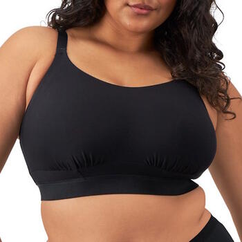 Elomi Downtime Noir Soutien-gorge sans forme