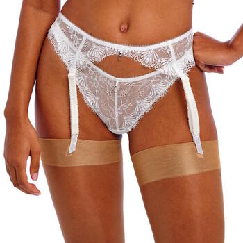 Freya Fascinate Blanc Jarretelles Garter Belt