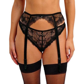 Freya Fascinate Noir Jarretelles Garter Belt