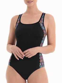 Anita Care Krabi Noir/Multicolore Maillots de bain prothétique