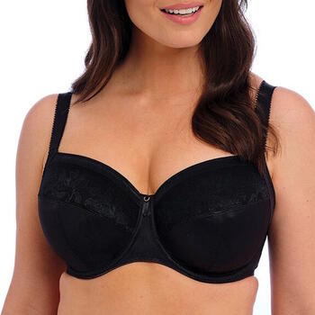 Fantasy Lingerie Illusion Noir Soutien-gorge sans forme
