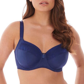 Fantasy Lingerie Illusion Bleu Marine Soutien-gorge sans forme