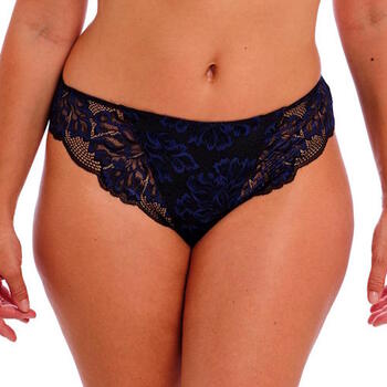 Fantasy Lingerie Emmaline Noir/Bleu Slip