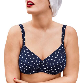 Maillots de bain Rosa Faia Luna Bleu/Blanc Soutien-Gorge Bikini Corbeille