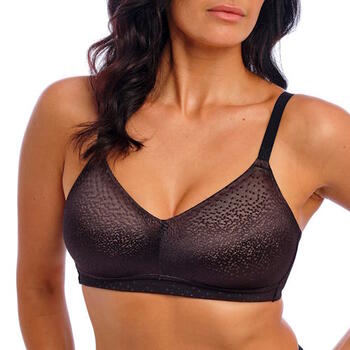 Wacoal Lingerie Back Appeal Noir Soutien-Gorge sans Armatures en Dentelle