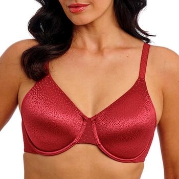 Wacoal Lingerie Back Appeal Rouge Soutien-gorge sans forme