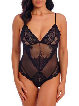 Wacoal Lingerie Vivid Attraction Noir Corselet