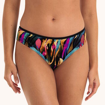 Maillots de bain Anita Nivia Noir/Print Slip de Bikini