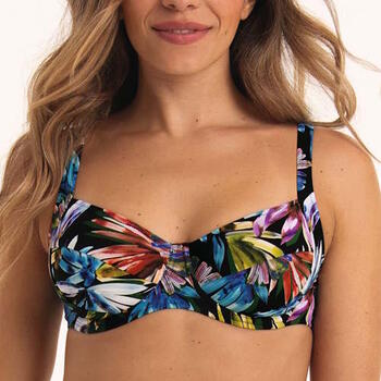 Maillots de bain Anita Sibel Noir/Print Soutien-Gorge Bikini Corbeille