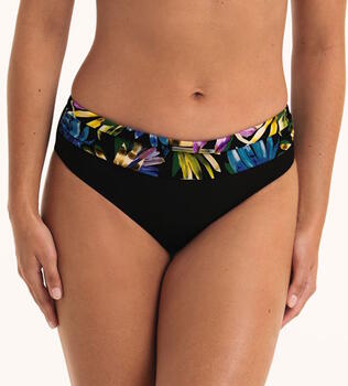 Maillots de bain Anita Chiara Noir/Print Slip de Bikini