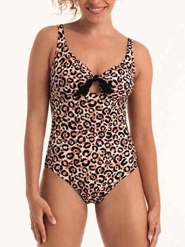 Maillots de bain Rosa Faia Violetta Noir/Brun Maillot de Bain
