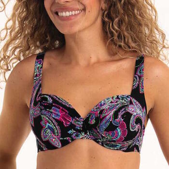 Maillots de bain Rosa Faia Hermine Noir Soutien-Gorge Bikini Corbeille