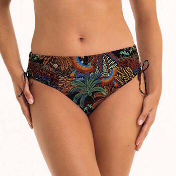 Maillots de bain Rosa Faia Anny Noir/Print Slip de Bikini