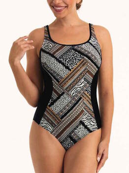 Anita Care Togo Noir/Brun Maillots de bain prothétique