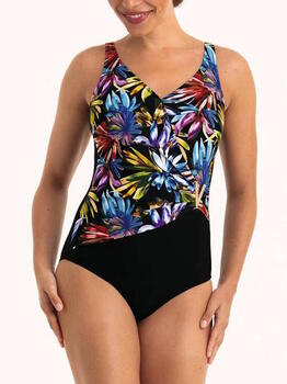 Anita Care Teresina Noir/Print Maillots de bain prothétique